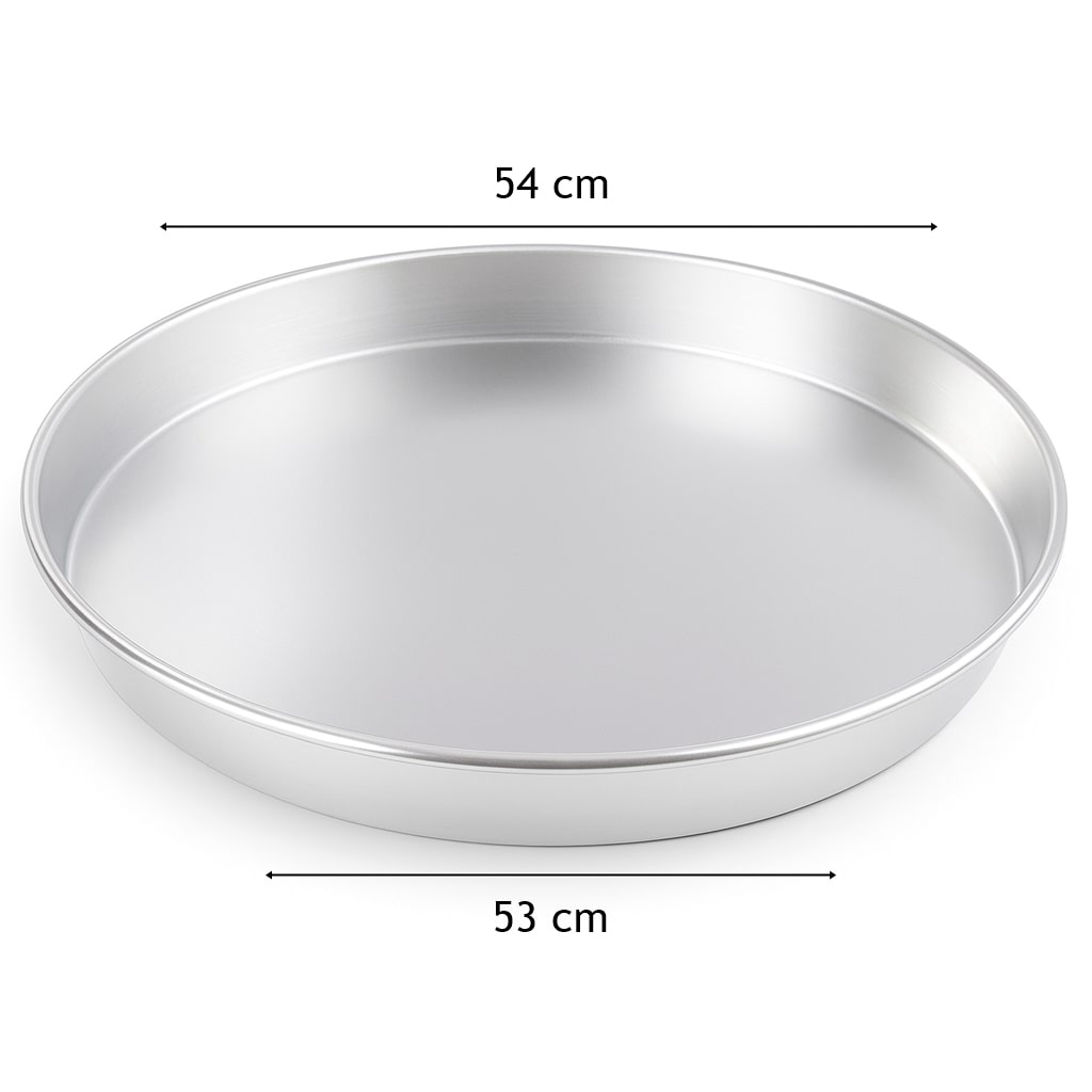53 cm Yuvarlak Tepsi - yuvarlak alüminyum tepsi ürün görseli